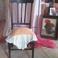 sedia stile francese antica