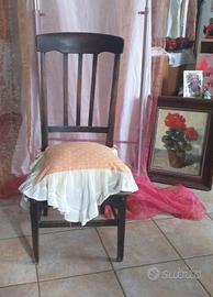 sedia stile francese antica