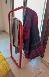 Servomuto vintage stile pop 70/80 rosso