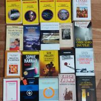 libri, romanzi vari 
