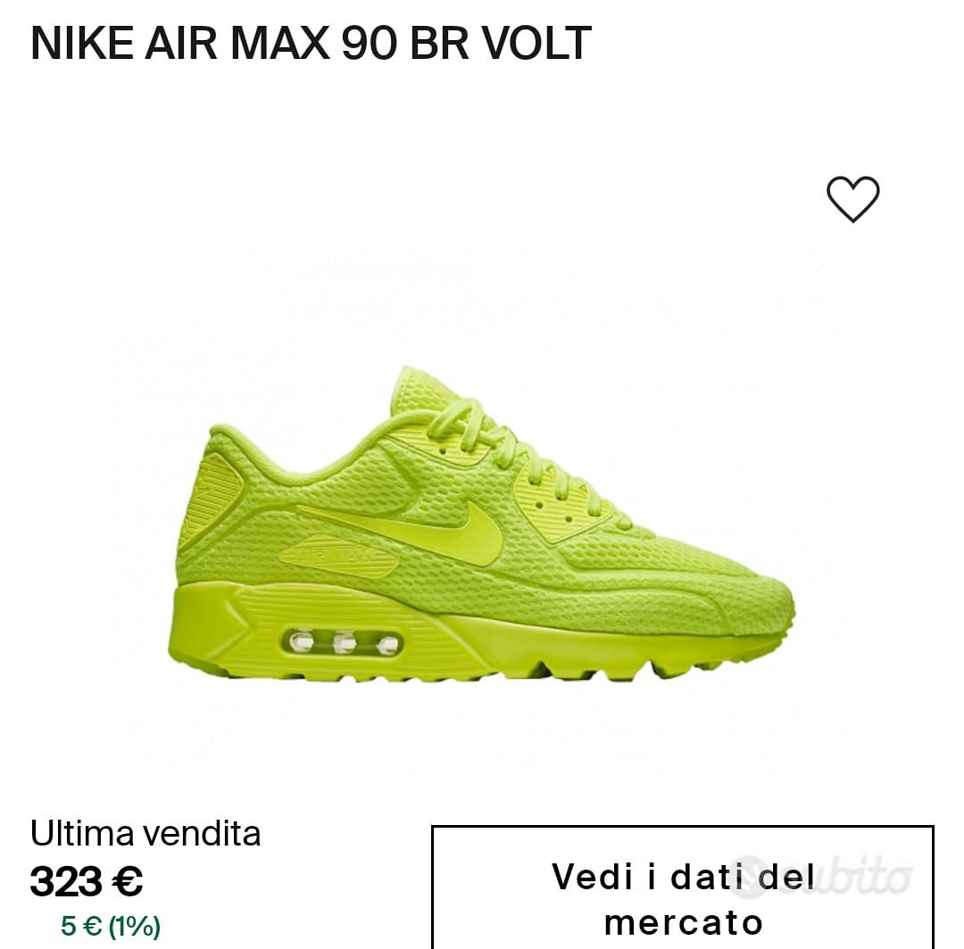 Nike Air Max 90 giallo fluo Abbigliamento e Accessori In vendita