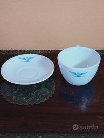 Tazza e sottotazza  Regia  Aeronautica anni 30 40