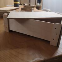 cassette legno per vino e porta oggeti 