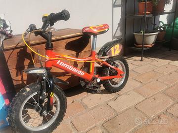 bicicletta lombardo monopoli 3/5 anni