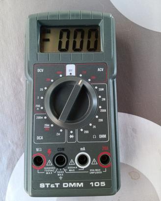 Multimetro digitale ST&T Dmm105