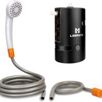 Doccia campeggio portatile batteria ricaricabile