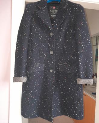 Cappotto sfizioso in lana cotta