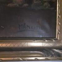 Olio su tela di Carlo Mancini