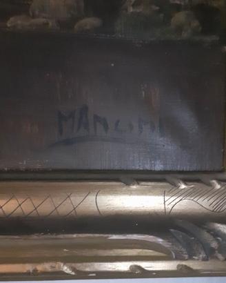 Olio su tela di Carlo Mancini