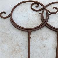 accessori in ferro specchio pettineuse? antichi 
