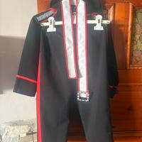 Vestito di carnevale da carabiniere