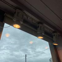 3 faretti per vetrine