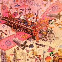 Puzzle Mordillo + poster "Fly with me" 1000 pezzi
