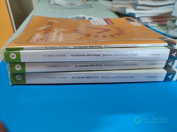 libri fisica Le risposte della fisica 3 4 e 5