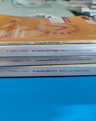 libri fisica Le risposte della fisica 3 4 e 5