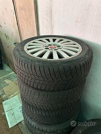 4 CERCHI IN LEGA 15' 4x98 anni 90-2000 logo ABARTH