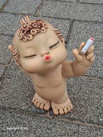 Pupazzo vintage Mister baby fischietto funzionante