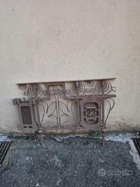 Ringhiera ferro battuto