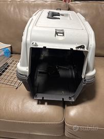 Trasportino con accessori per coniglio o gatto