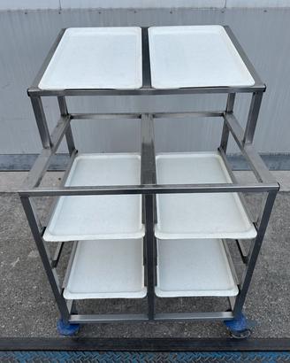Carrello porta vassoi / teglie da 810
