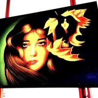 Dipinto 67x45 a mano sulla tela