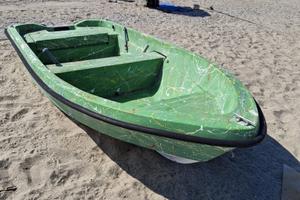 Barca Lancia Vetroresina 3,6m e Motore Mariner 6cv