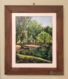 Quadro su tela d'autore di Oliviero Trombetti