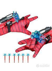 gioco bambini guanto spiderman ragnatela NUOVO