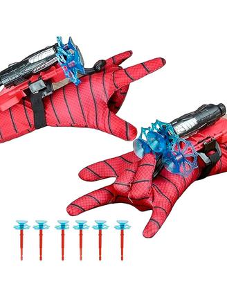 gioco bambini guanto spiderman ragnatela NUOVO