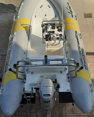 Gommone mariner 460 honda 40 cv