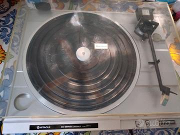 Giradischi Hitachi DC servo turntable , vintage 