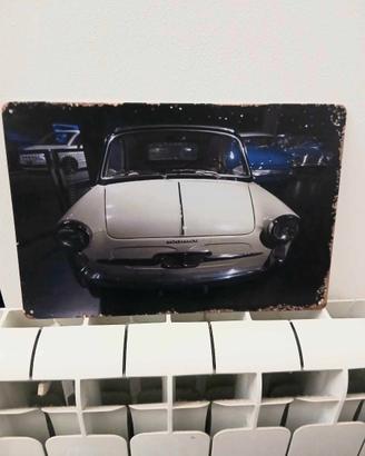30 € Auto Bianchi Bianchina 1959, Arte Da Parete