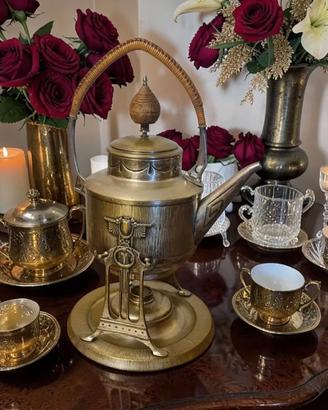 Bouilloire (teiera, Samovar da tavolo) argentor