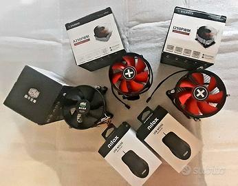 Componenti PC: 3 Dissipatori CPU + 2 Mouse -(HS01)
