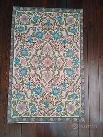 Nr 2 Tappeti Lana/Cotone Chain Stitch