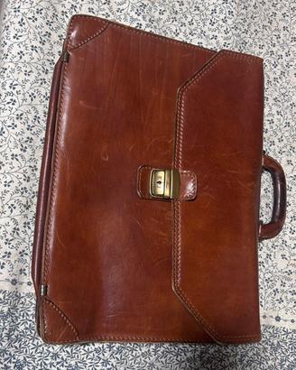 Cartella in pelle
