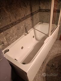 Vasca idro massaggio 150x58x40
