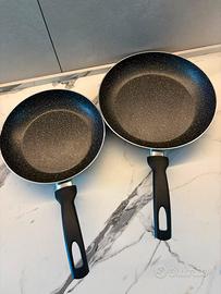 Set 2 pentole alluflon 24 e 28 cm nuove mai usate