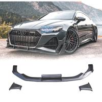 SPOILER LIP AUDI A7 A7L 19-23 LOOK RS7 ABT NERO LU