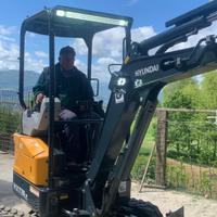 Mini Escavatore Hyundai 17 2024 - 200 ore lavoro