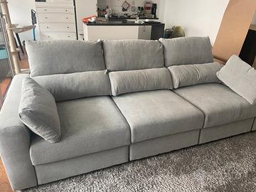 Divano letto IKEA ESKILSTUNA 3 posti grigio