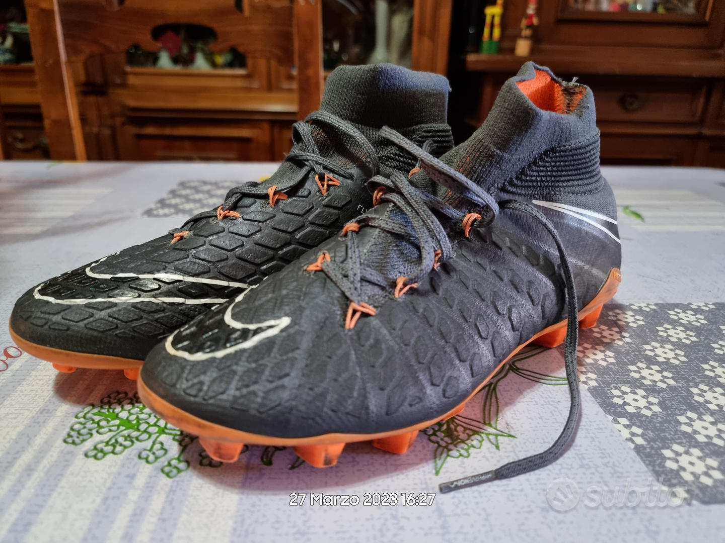 Nike hypervenom grigie e arancioni sale