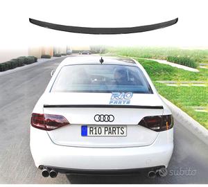 SPOILER AUDI A4 B8 07-15 CARBONIO