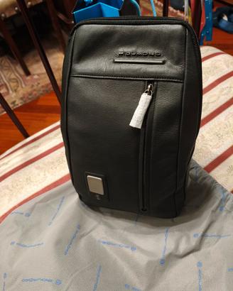 Monospalla Piquadro pelle nero NUOVO 