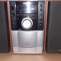 Stereo radio con rds cd mp3 2 casse prezzo ribassa