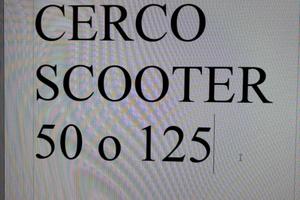 Scooter 50 o 125