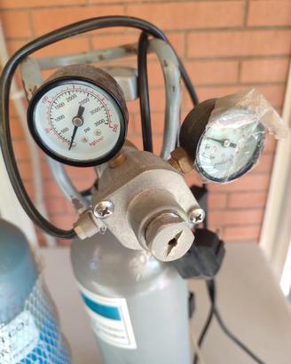 impianto CO2 acquario 