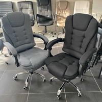 Poltrona ergonomica ecopelle o tessuto