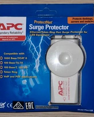 Protezione sovratensione Gbit Ethernet APC PNET1GB
