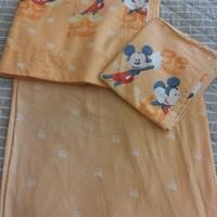 Completo lenzuolo per letto singolo disney